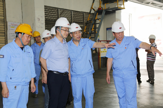 市國資委黨委書記、主任常涌濤到萬基控股集團(tuán)調(diào)研指導(dǎo)工作